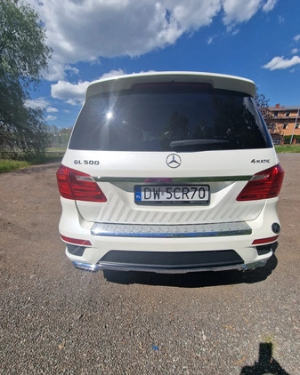 Mercedes-Benz GL cena 111000 przebieg: 220000, rok produkcji 2012 z Wrocław małe 37